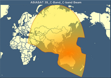 ASIASAT-3S C band at 105.5° East (for ASIA)
